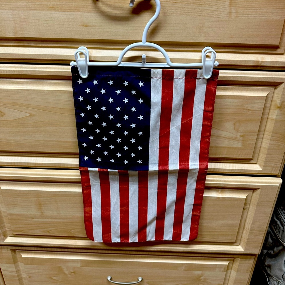 American flag garden flag
